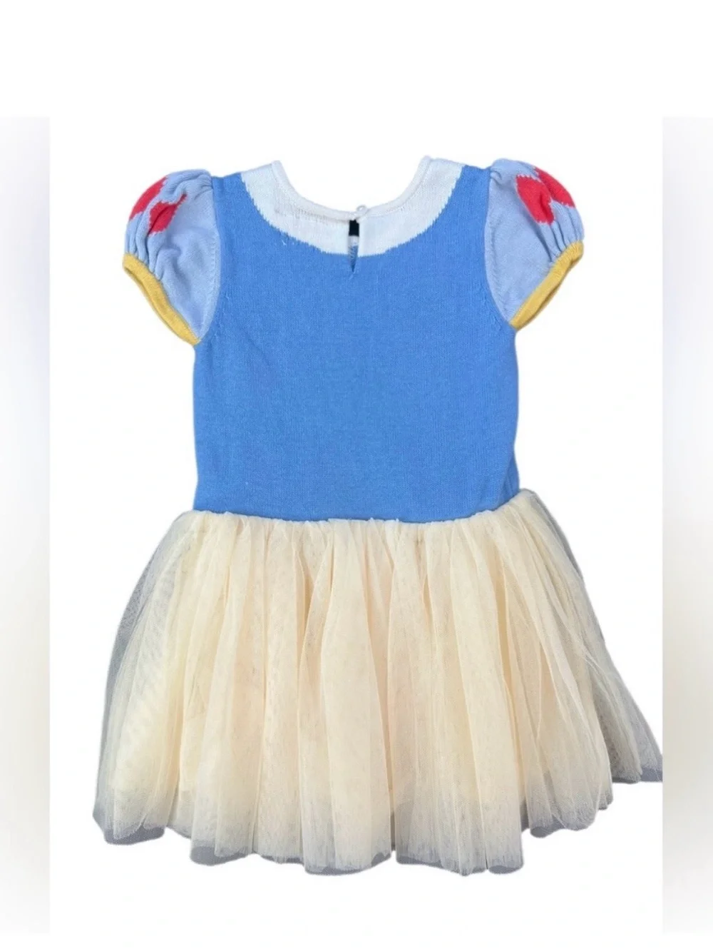 Gap x Disney Toddler Girl Snow White Knit Tulle Dress 2T